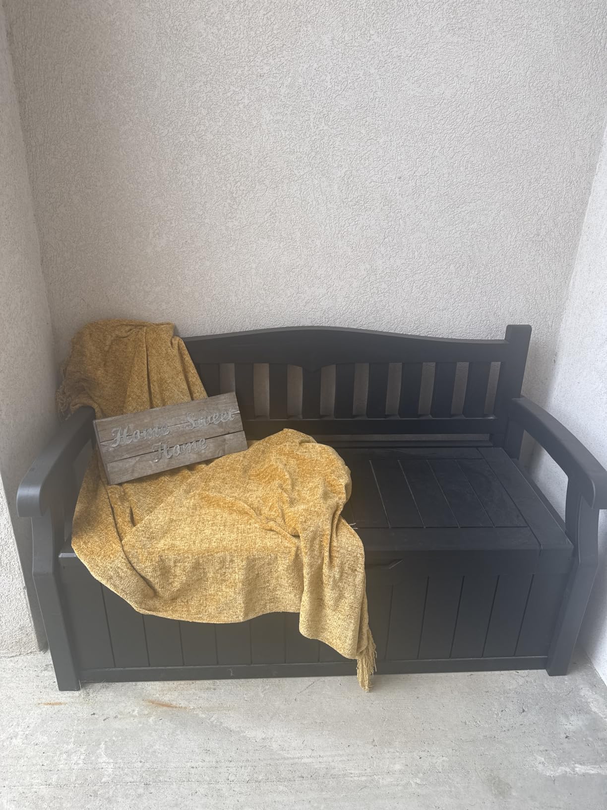Devoko 80 Gallon Storage Bench Deck Box Waterproof&Lockable customer photo 1
