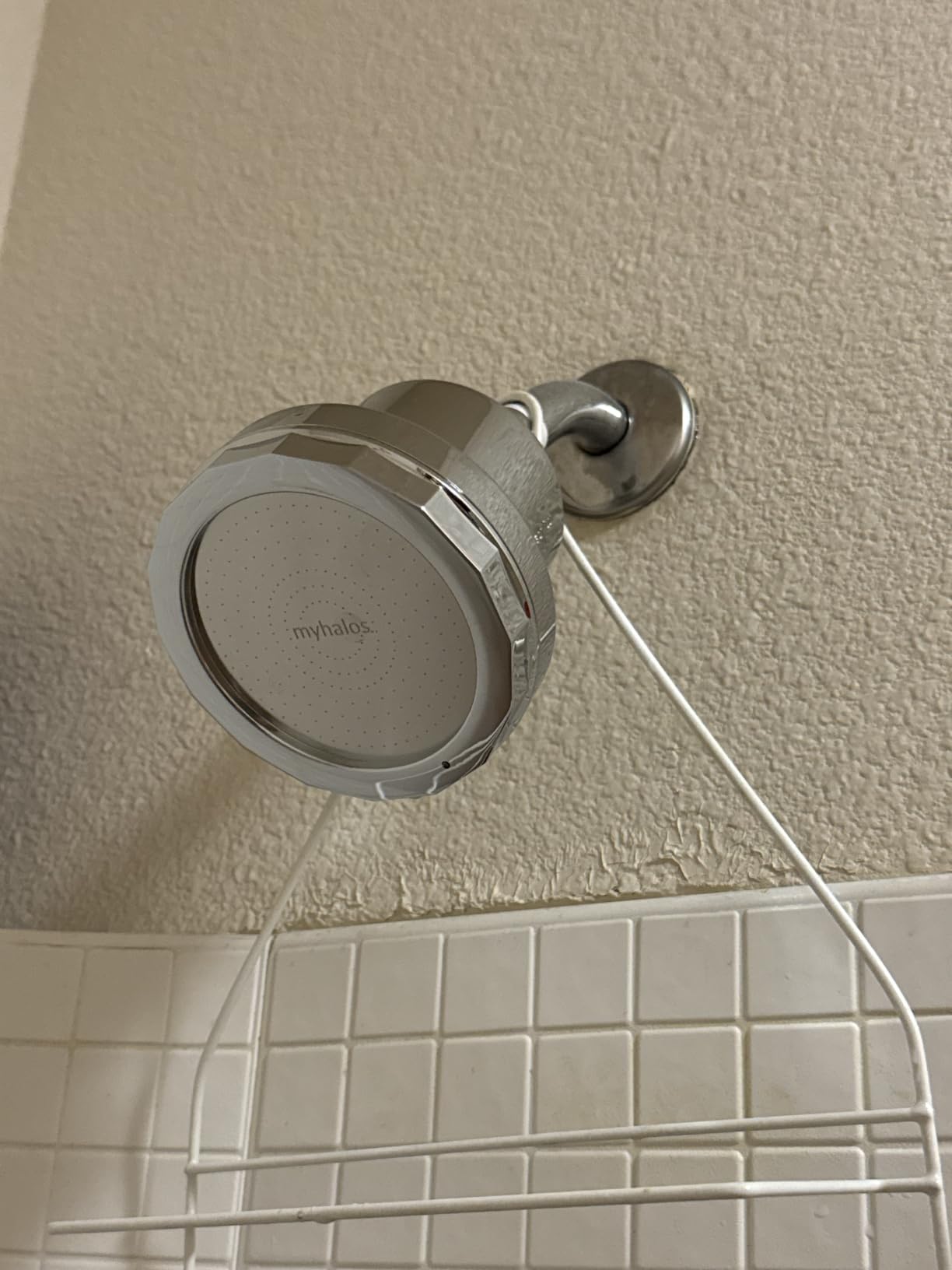 MyHalos® Filtered Shower Head, Shower Head Filter for Hard Water (Chrome) customer photo 2