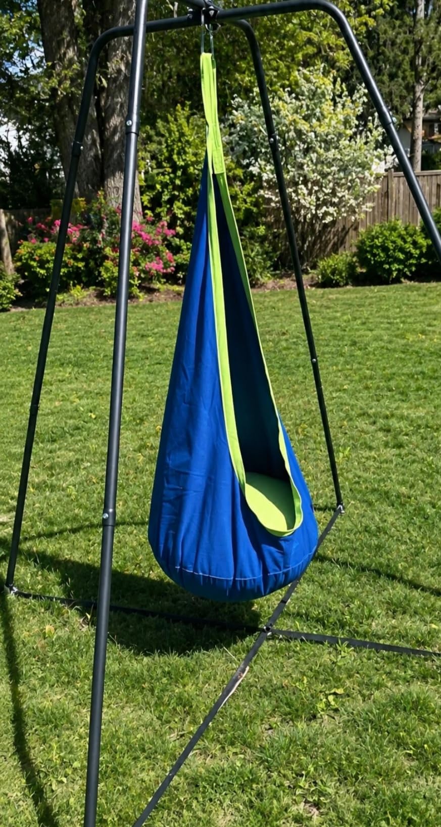 G TALECO GEAR Sensory Swing with Stand for Kids, Autism & Pod Swing customer photo 2