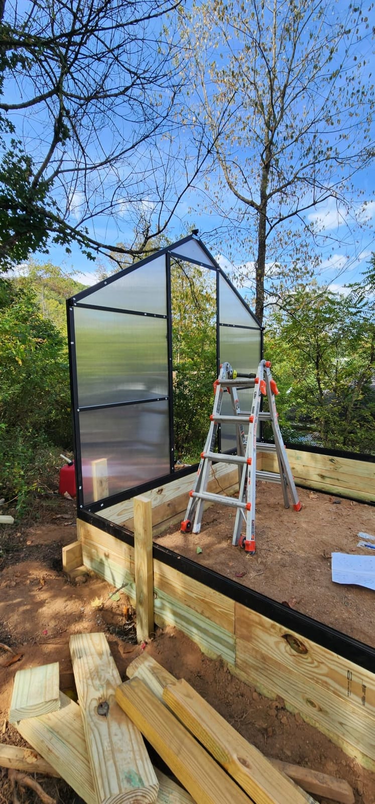 8x10 FT Greenhouse with Hygrometer, Windproof Warm Plant Green Houses customer photo 2