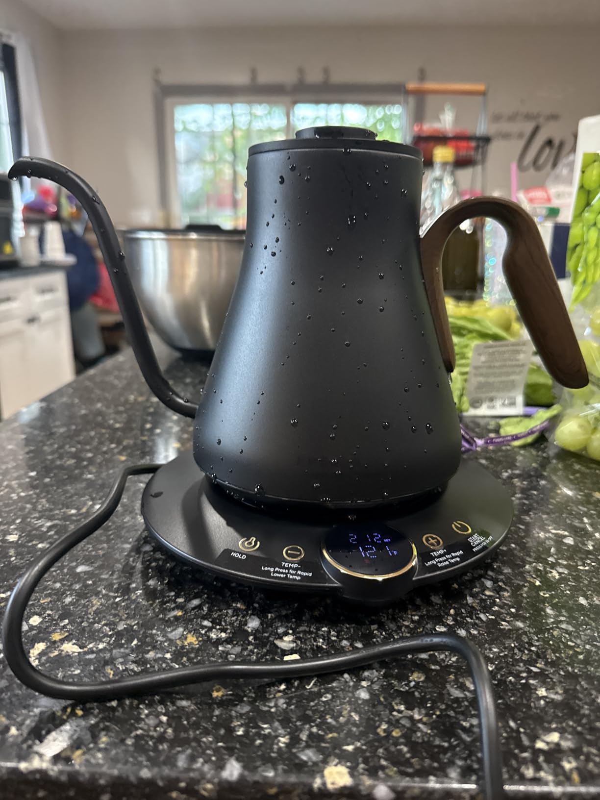 Cocinare FLOW B9 Gooseneck Electric Kettle ±1°F Temperature Control customer photo 2