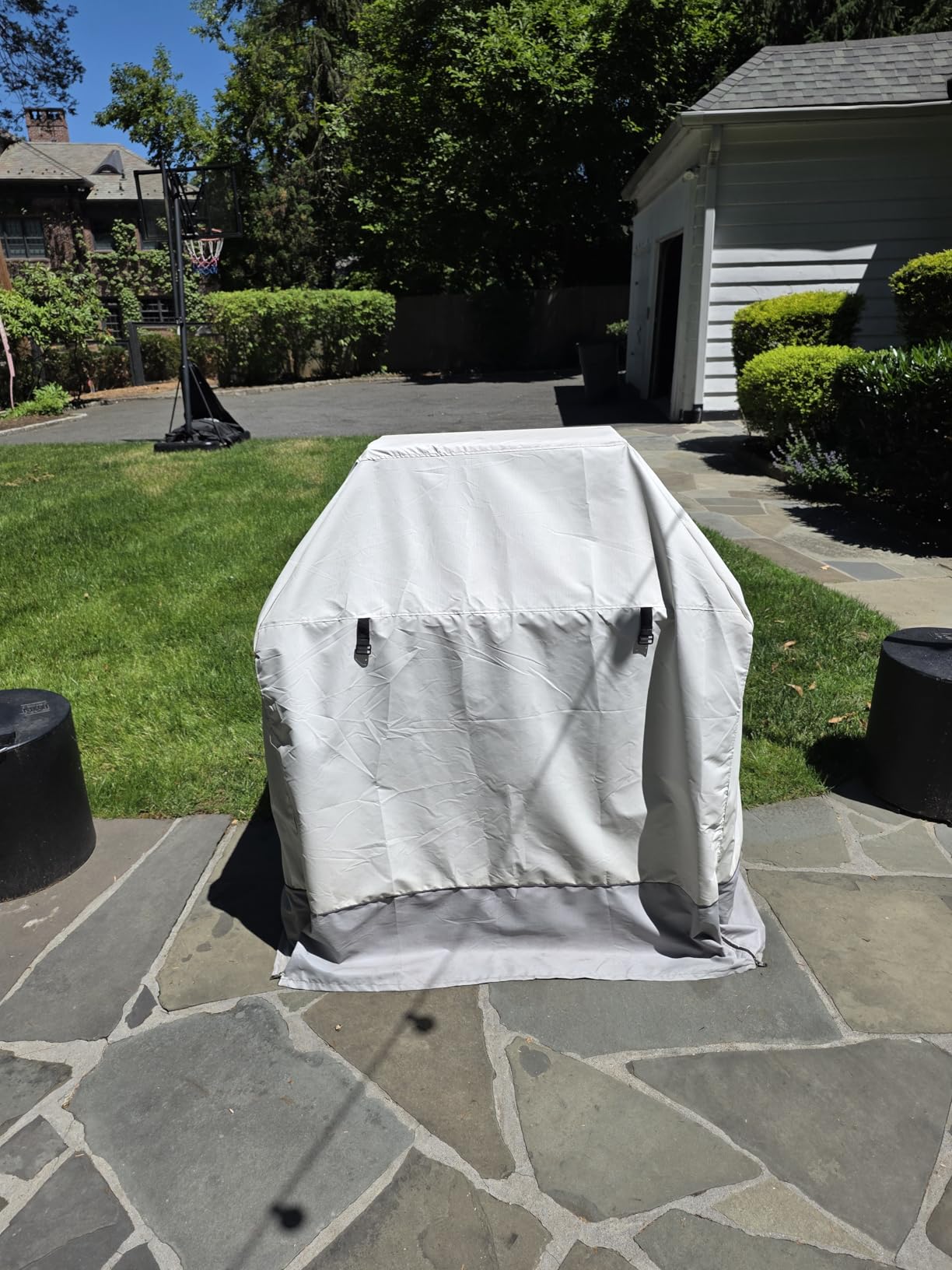 Panovue 39 Inch Fire Pits with Outdoor Chimney and Wood Storage customer photo 1