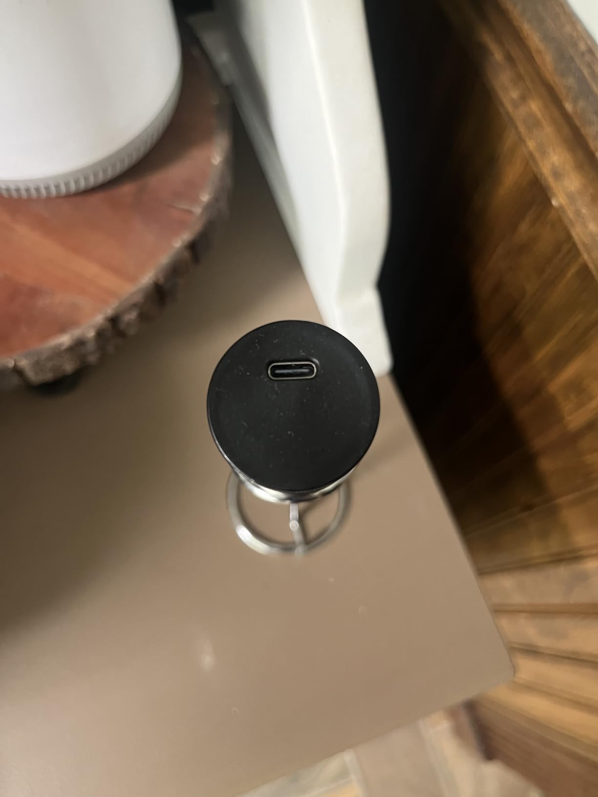Bonsenkitchen Rechargeable Milk Frother with Stand, 3-Speed Handheld Coffee customer photo 1