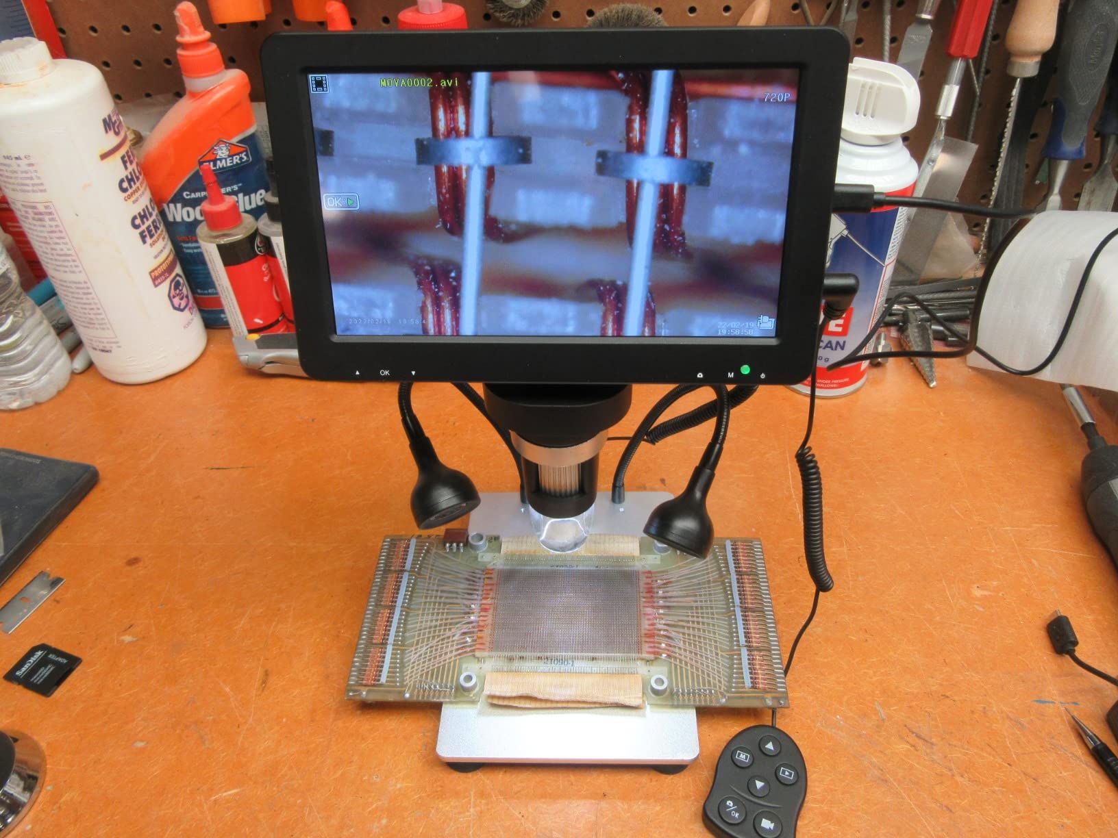 Elikliv Coin Microscope with Weighing Scale, Digital Magnifier 8+2 Lights customer photo 2