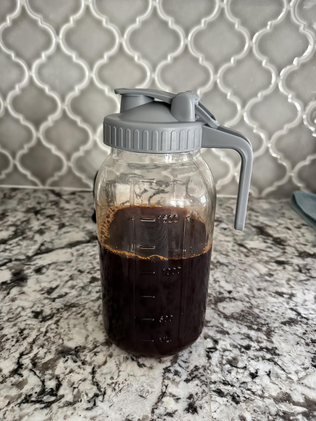 JunVpic Cold Brew Coffee Maker, 128 oz/1 Gallon Glass Pitcher customer photo 1