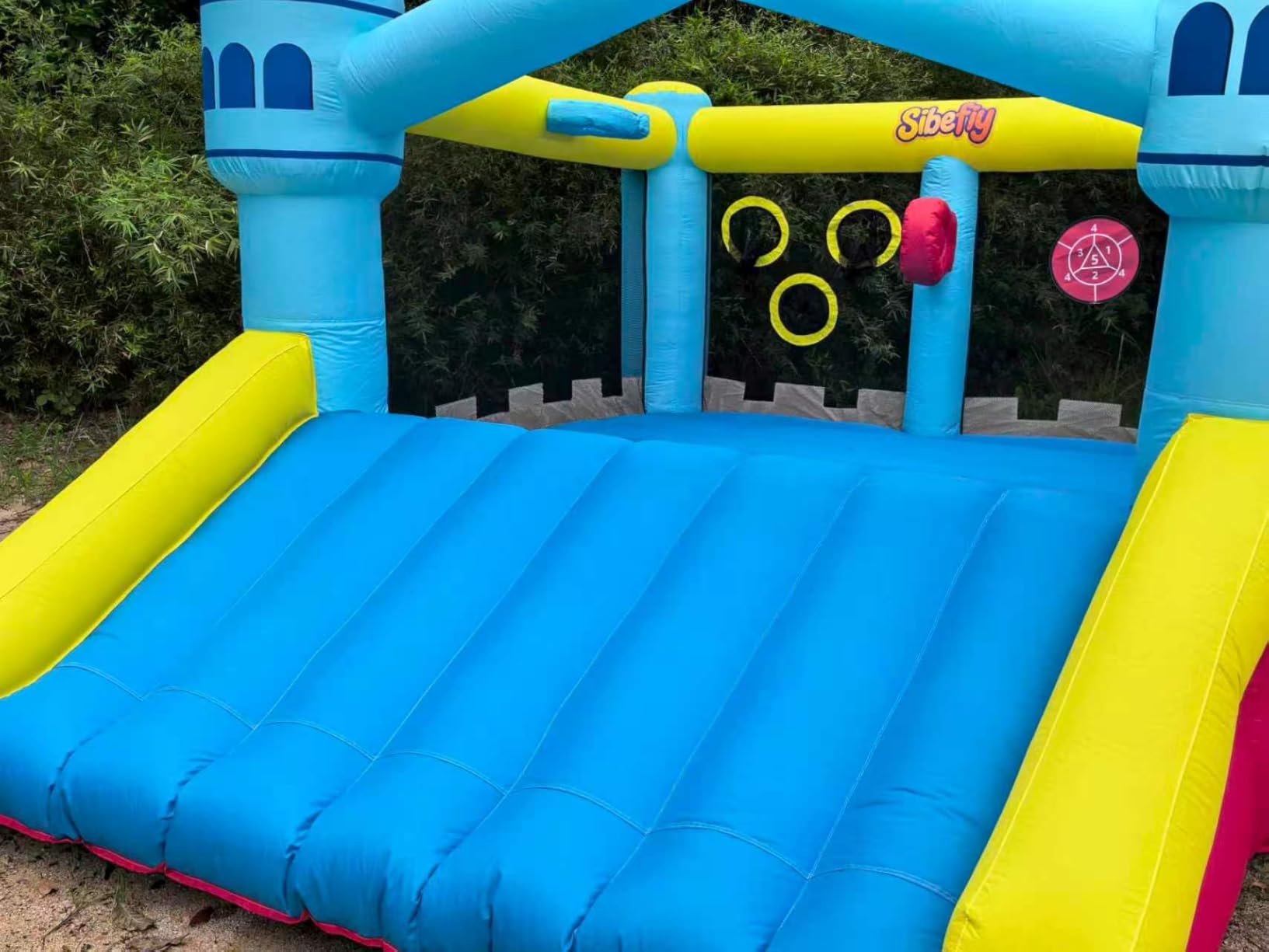 Bounce House, 6-in-1 Play Mode Inflatable Bounce House for Kids customer photo 2