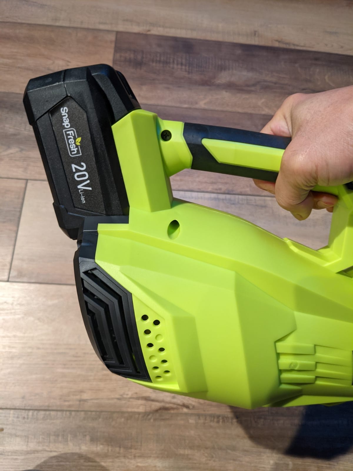 SnapFresh Cordless Leaf Blower, 2 in 1 Leaf Vacuum Mulcher customer photo 1