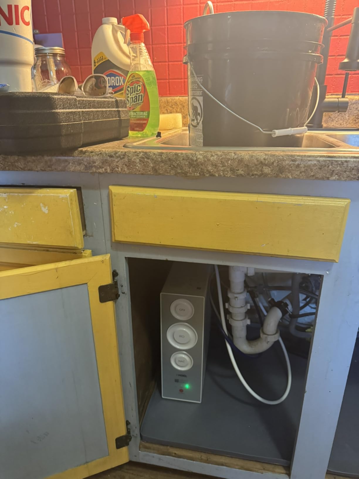 ANGEL X2 Tankless Reverse Osmosis System, 700 GPD, Under Sink RO Filter customer photo 2
