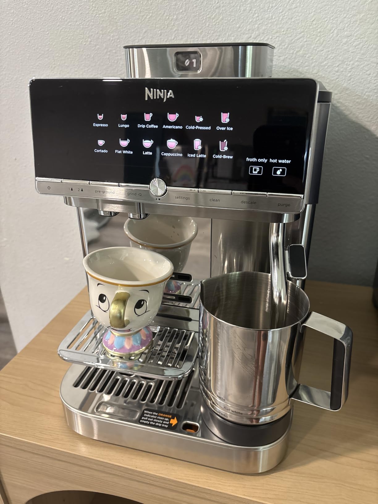 Ninja AutoBarista Pro Fully Automatic Espresso, 13 Drink Options, AE1051 customer photo 1