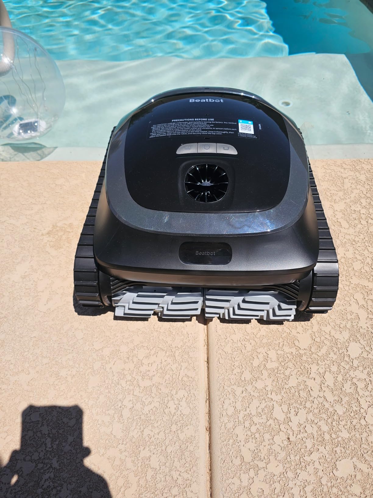 (2026 Upgrade) Beatbot AquaSense 2 Cordless Pool Vacuum Robot - Intelligent Path Optimization, Cleans Floor, Walls & Waterline, for Above & In-Ground Pools up to 3,230 sq.ft, Smart Parking, Dark Blue customer photo 2