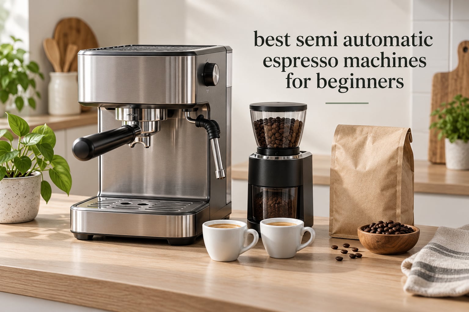 best semi automatic espresso machines for beginners