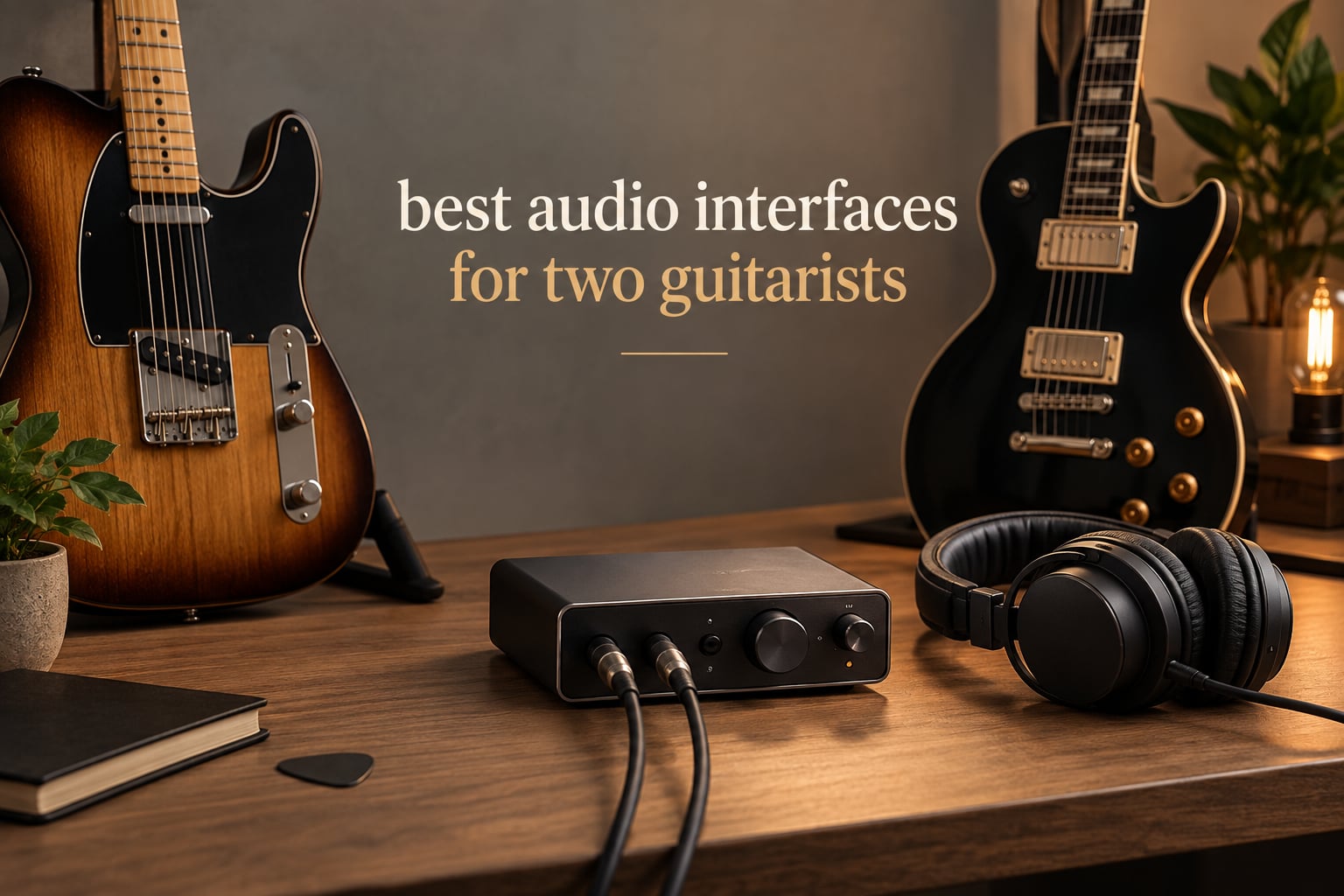 best audio interfaces for two guitarists