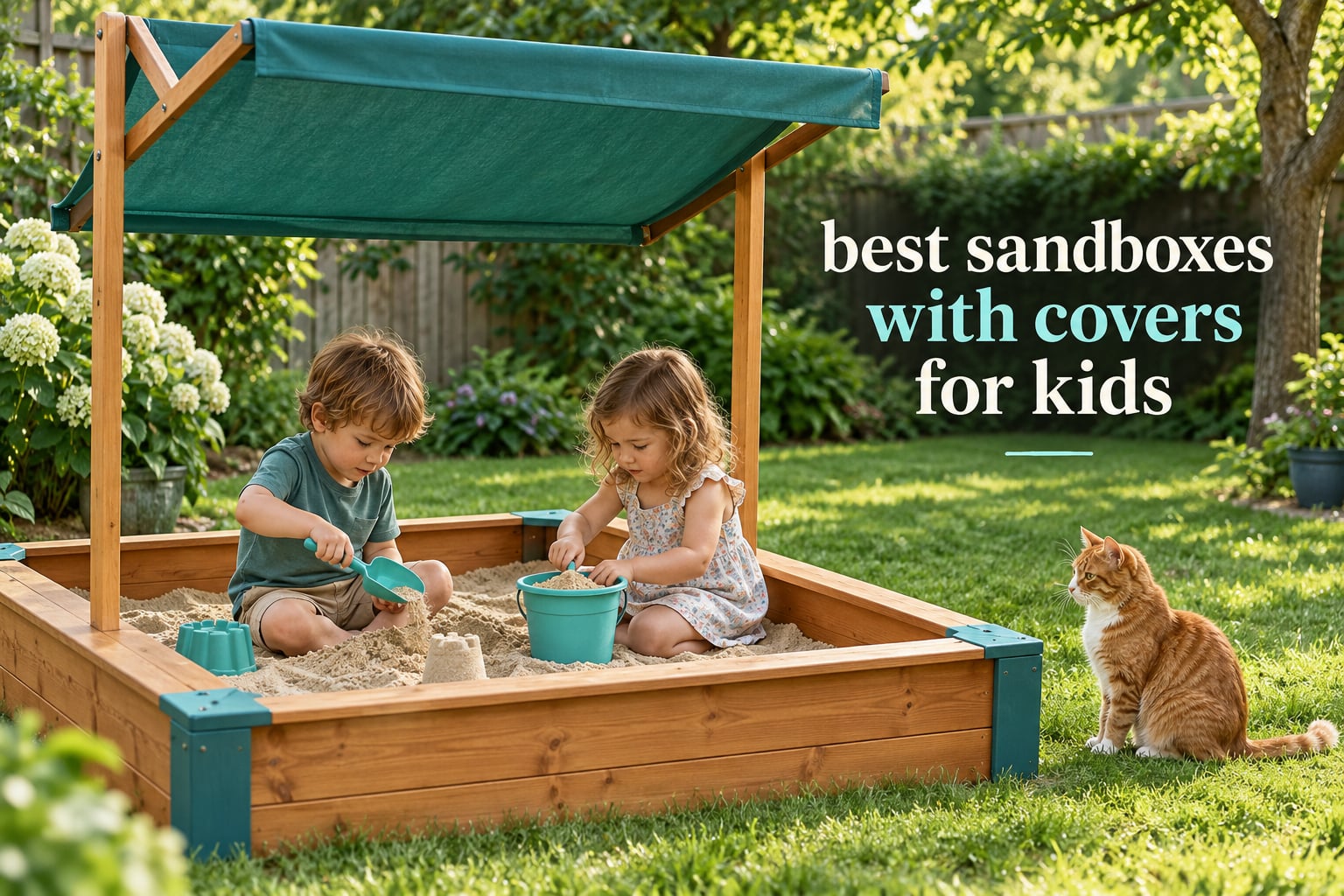 best sandboxes with covers for kids