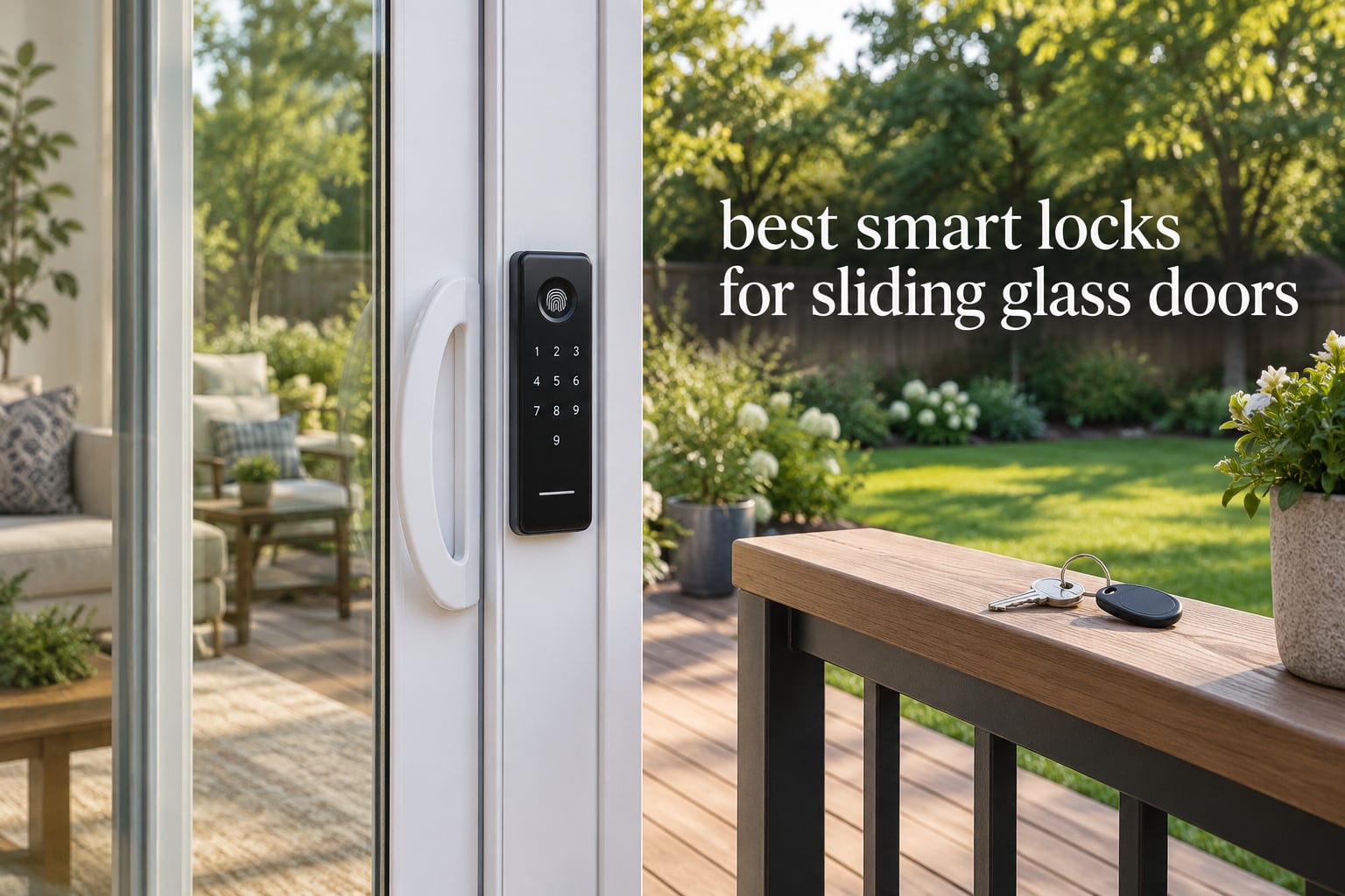 best smart locks for sliding glass doors