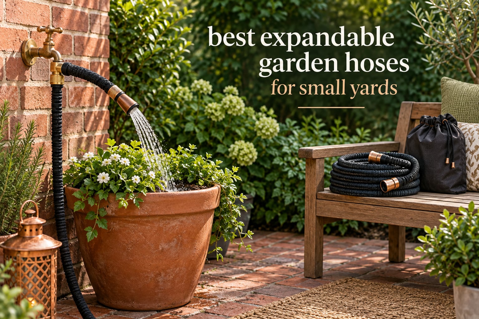 best expandable garden hoses for small yards