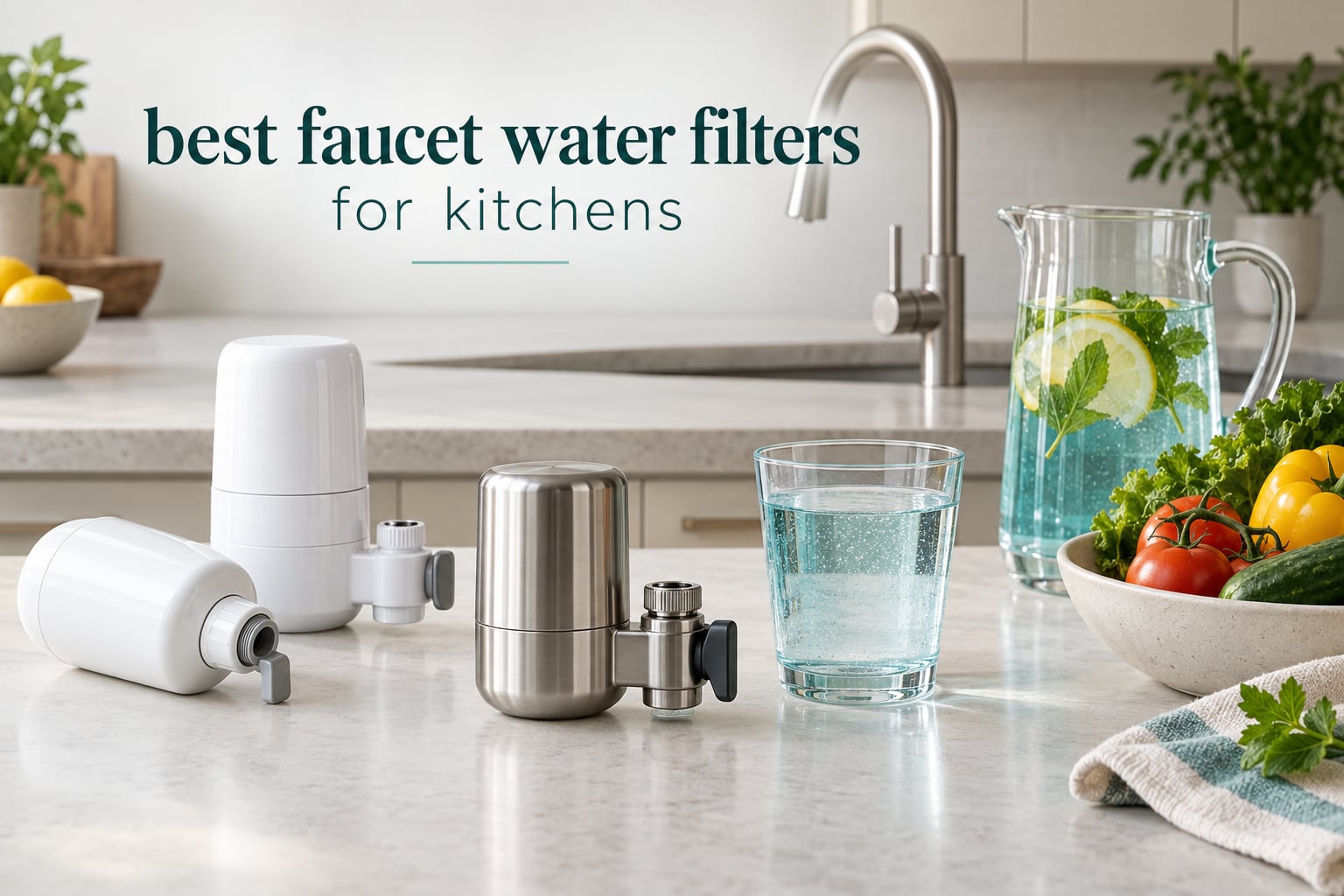 best faucet water filters for kitchens