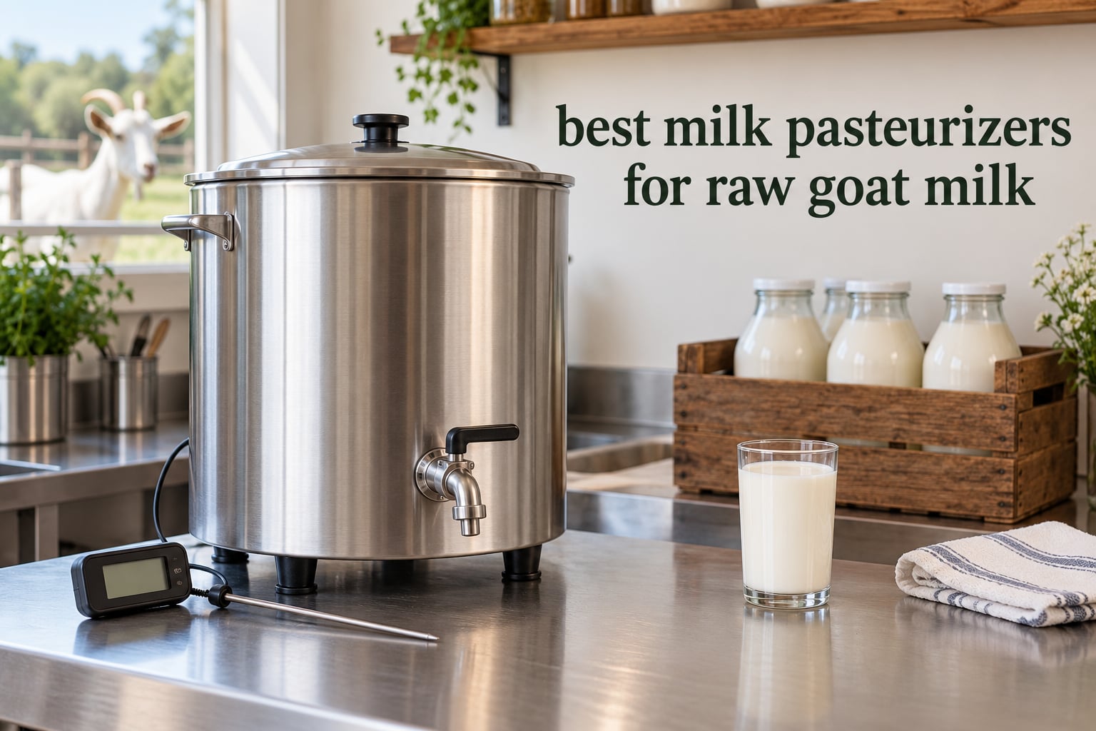 best milk pasteurizers for raw goat milk