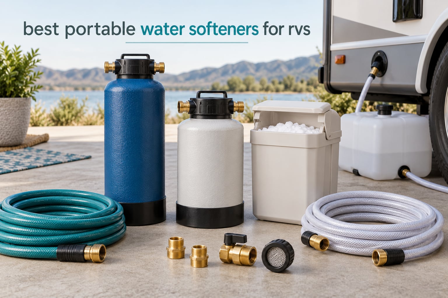 best portable water softeners for rvs