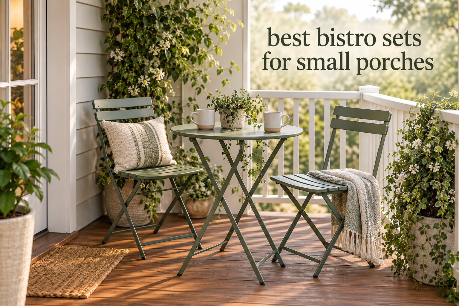 best bistro sets for small porches