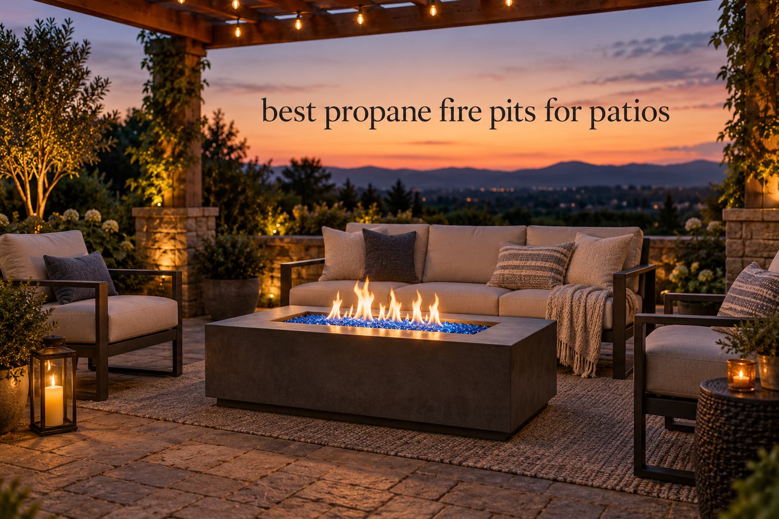 best propane fire pits for patios
