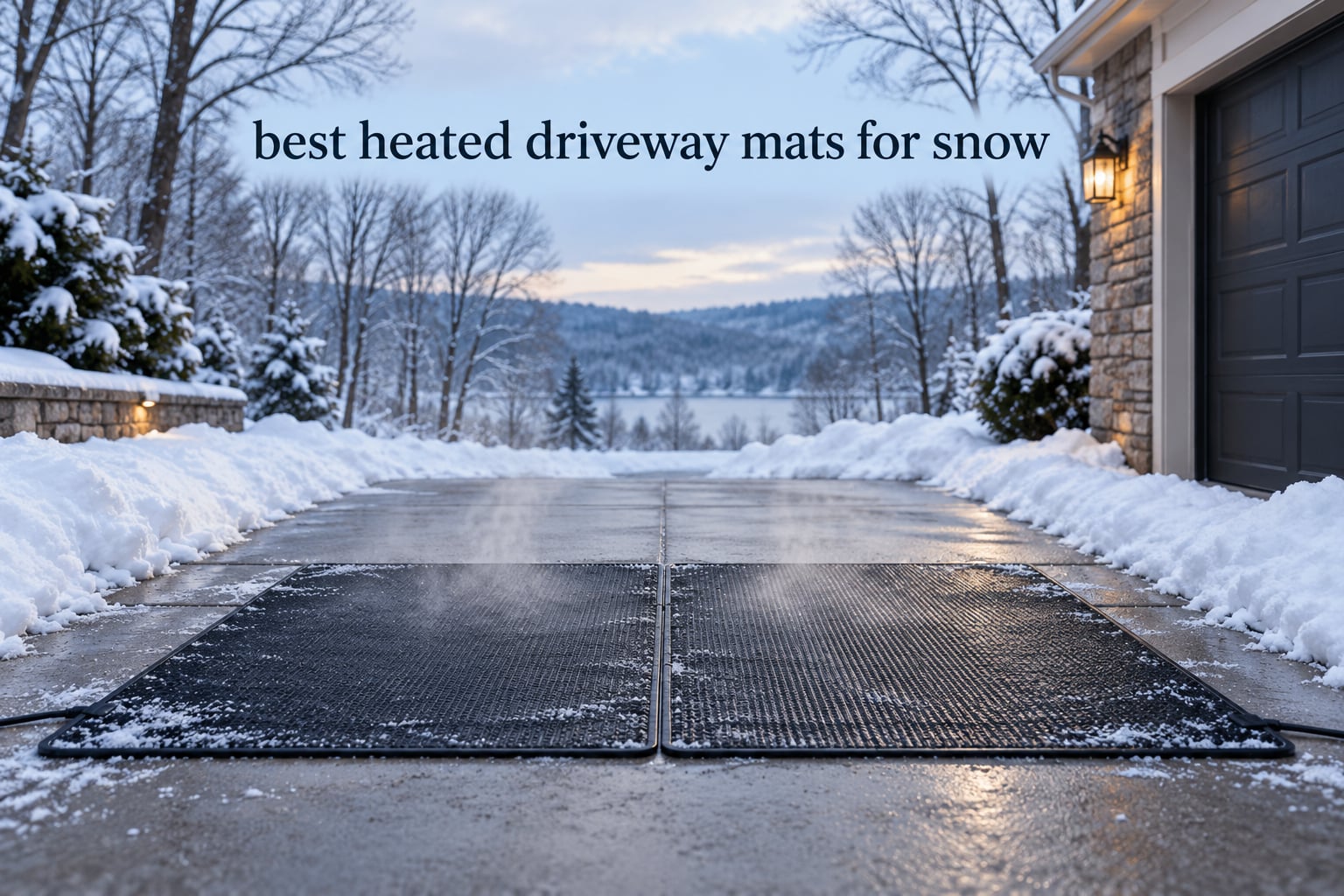best heated driveway mats for snow