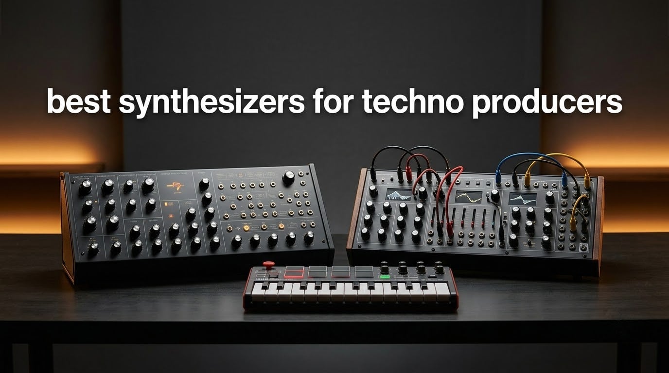 best synthesizers for techno producers