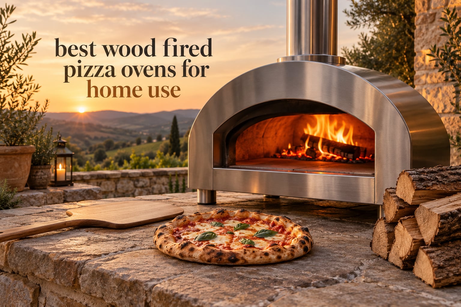 best wood fired pizza ovens for home use