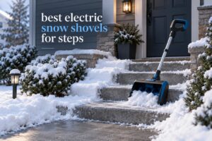 best electric snow shovels for steps