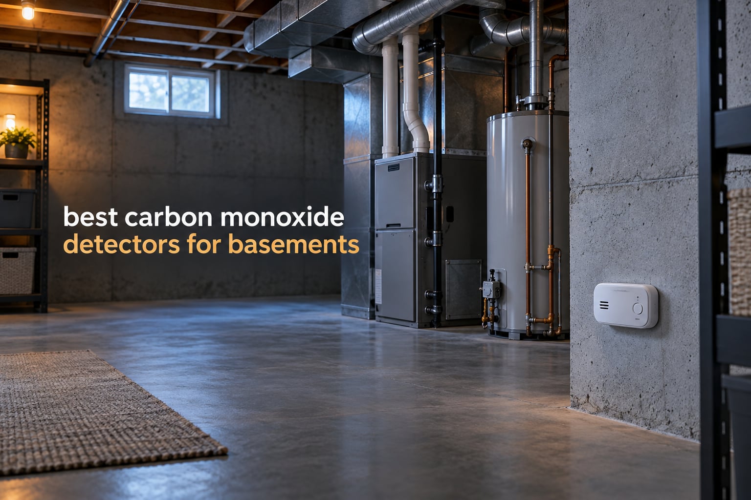 best carbon monoxide detectors for basements