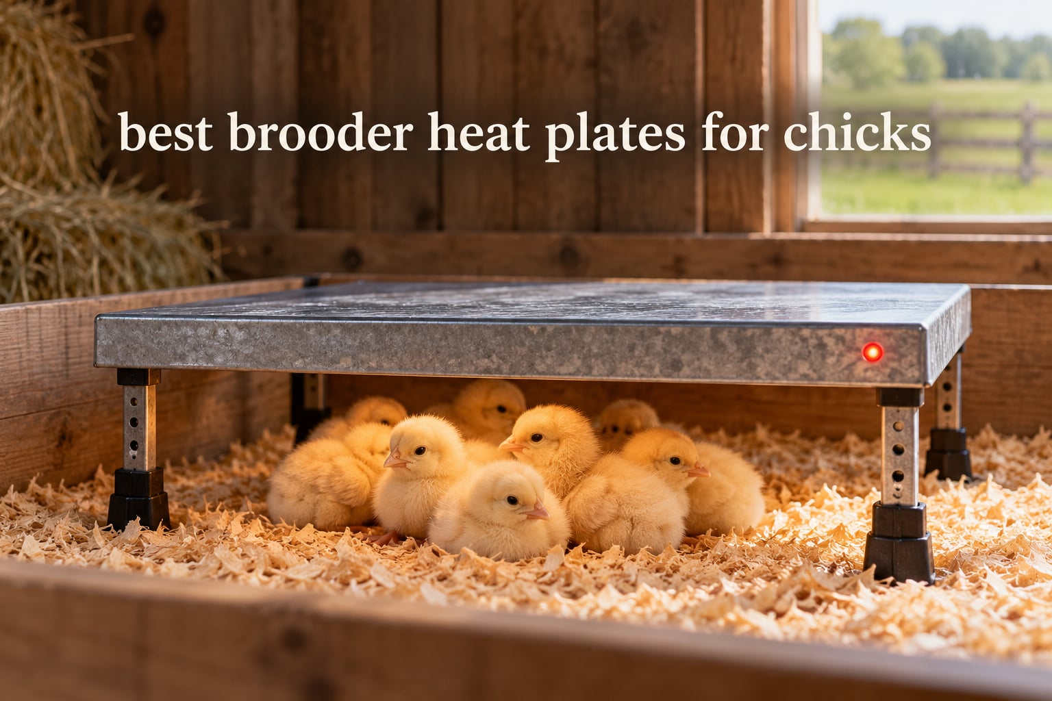 best brooder heat plates for chicks