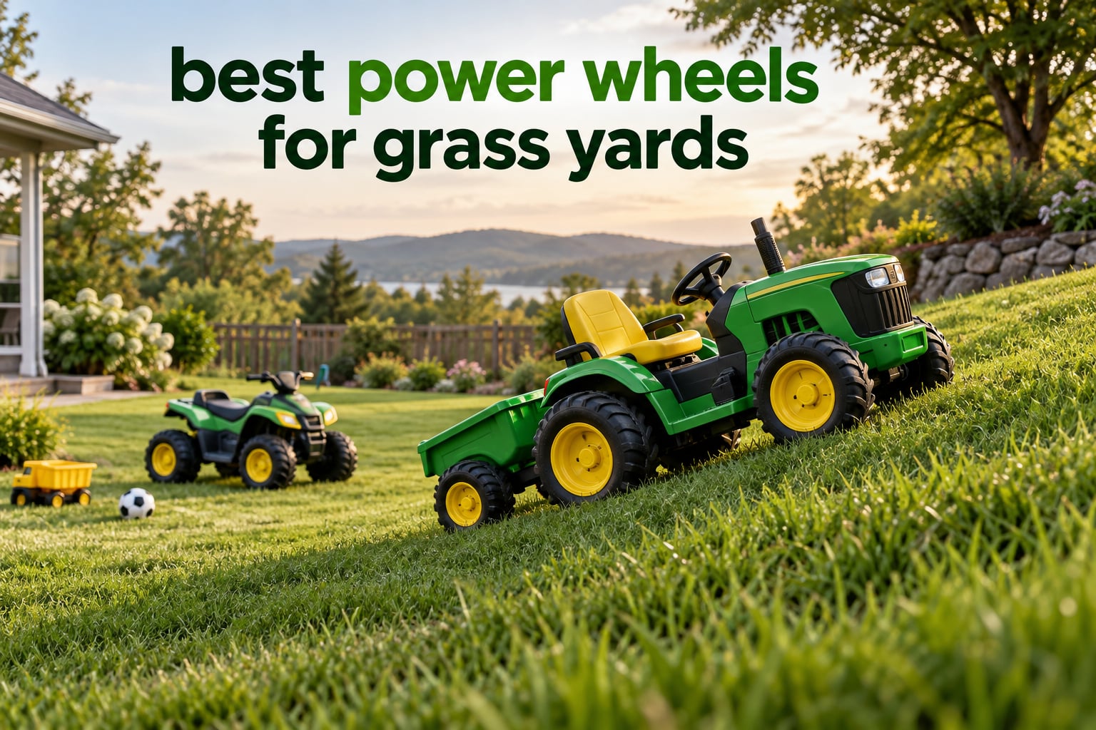 best power wheels for grass yards