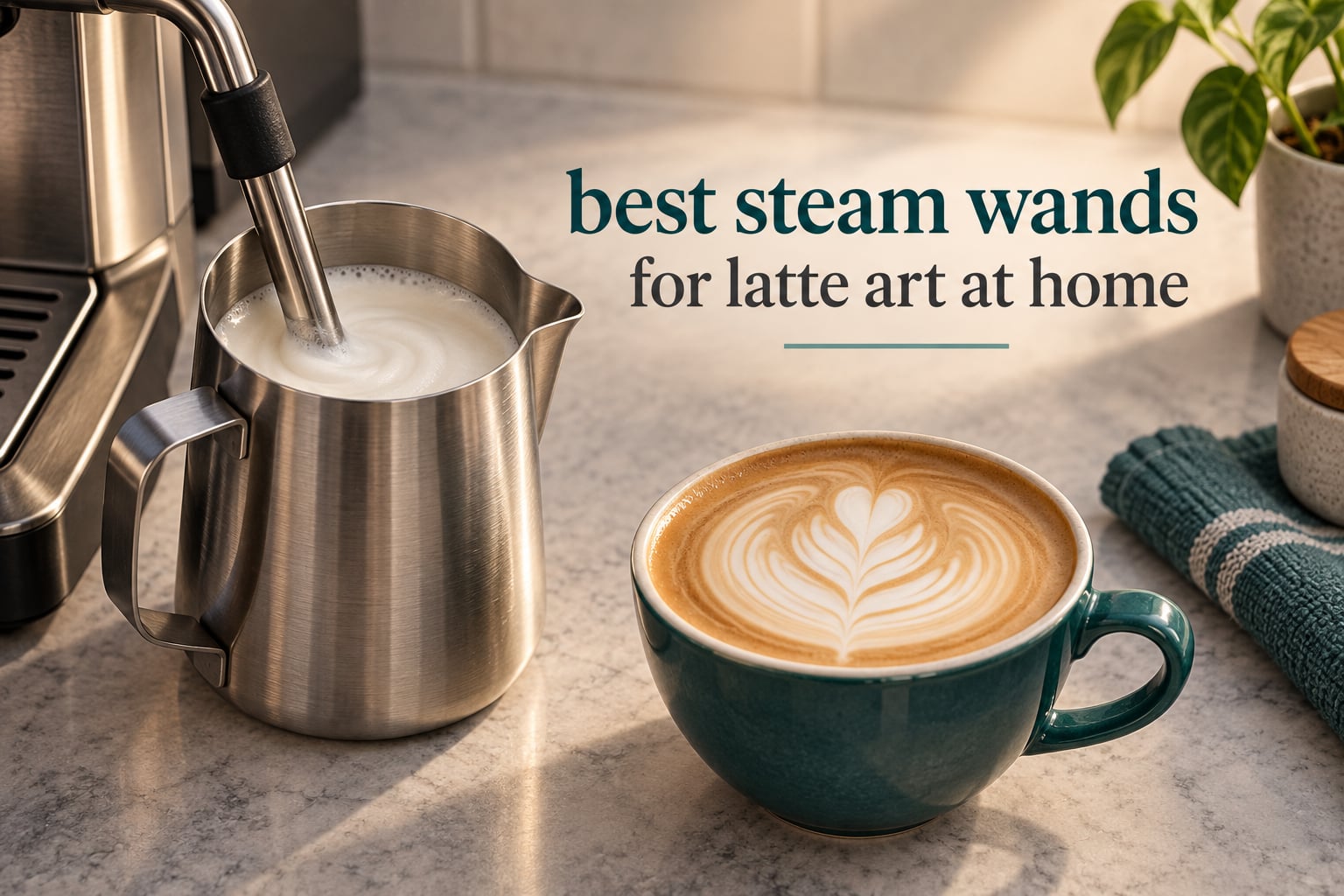 best steam wands for latte art at home