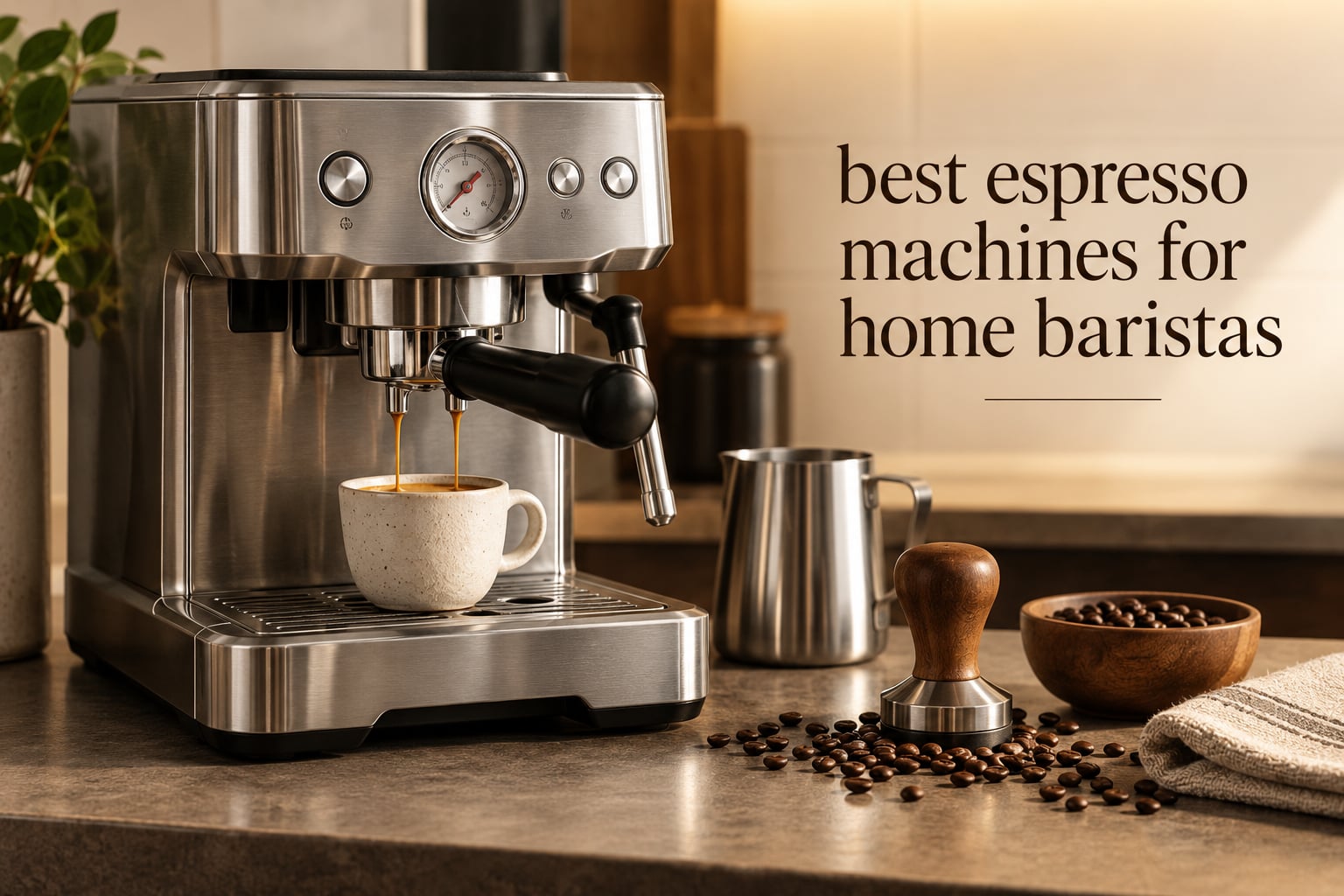 best espresso machines for home baristas