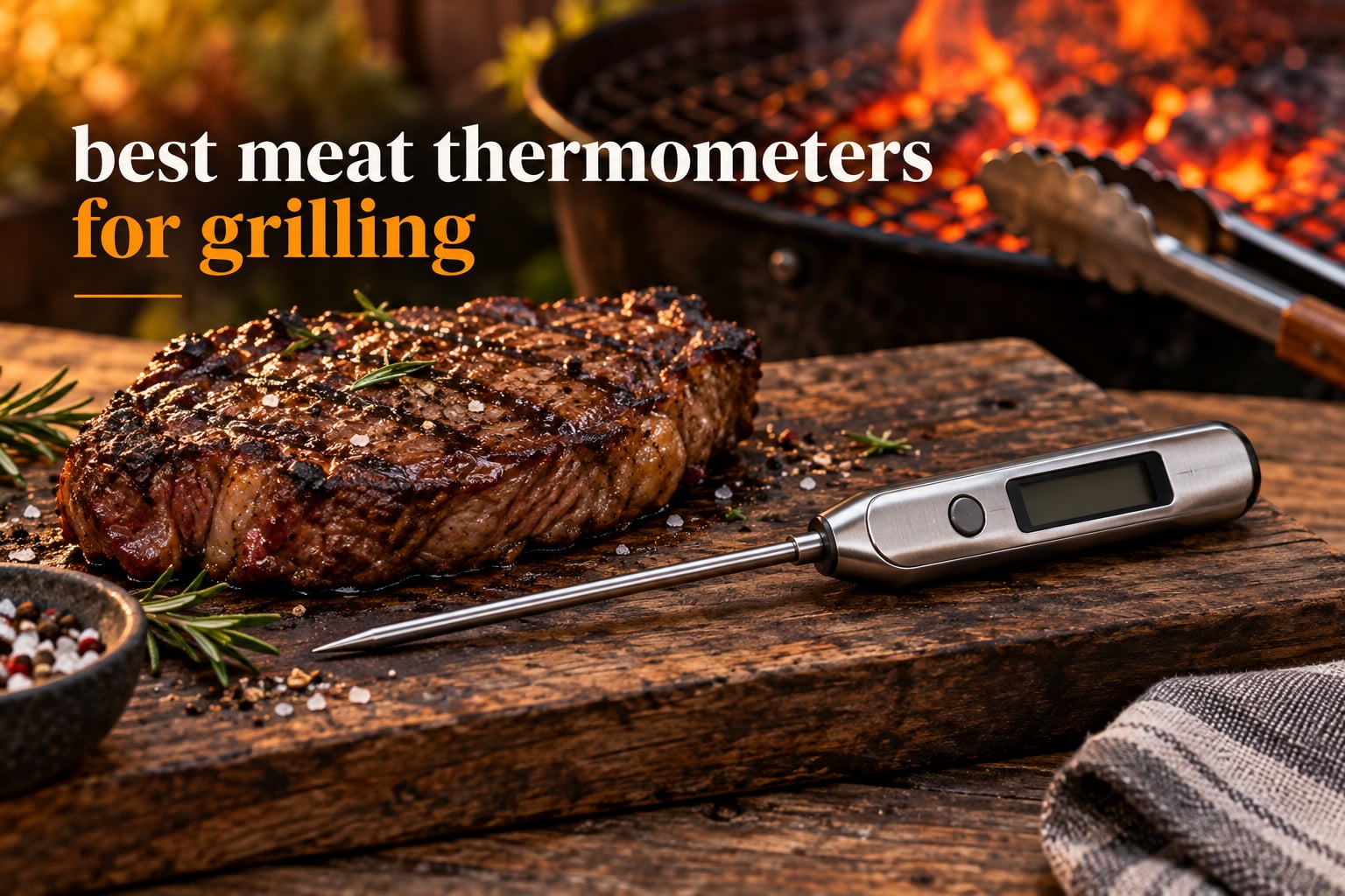 best meat thermometers for grilling