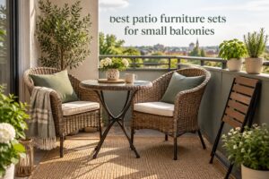 best patio furniture sets for small balconies