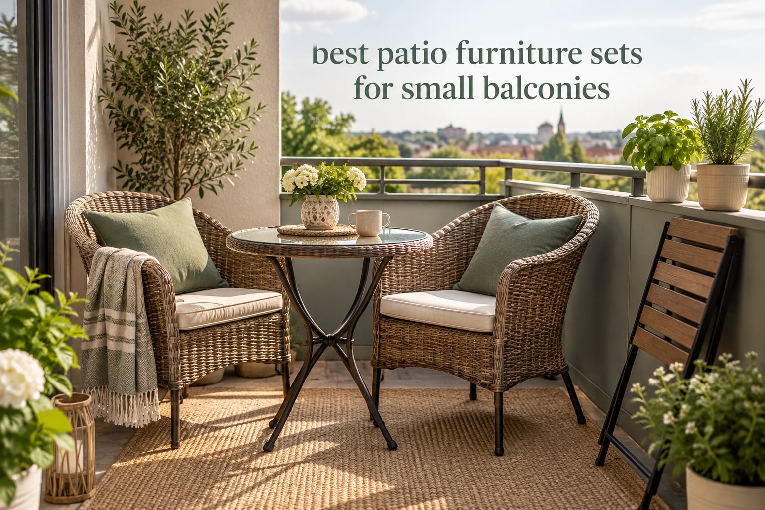 best patio furniture sets for small balconies