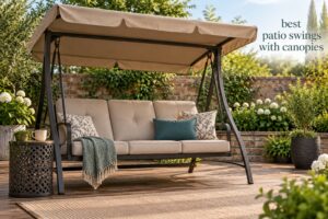 best patio swings with canopies