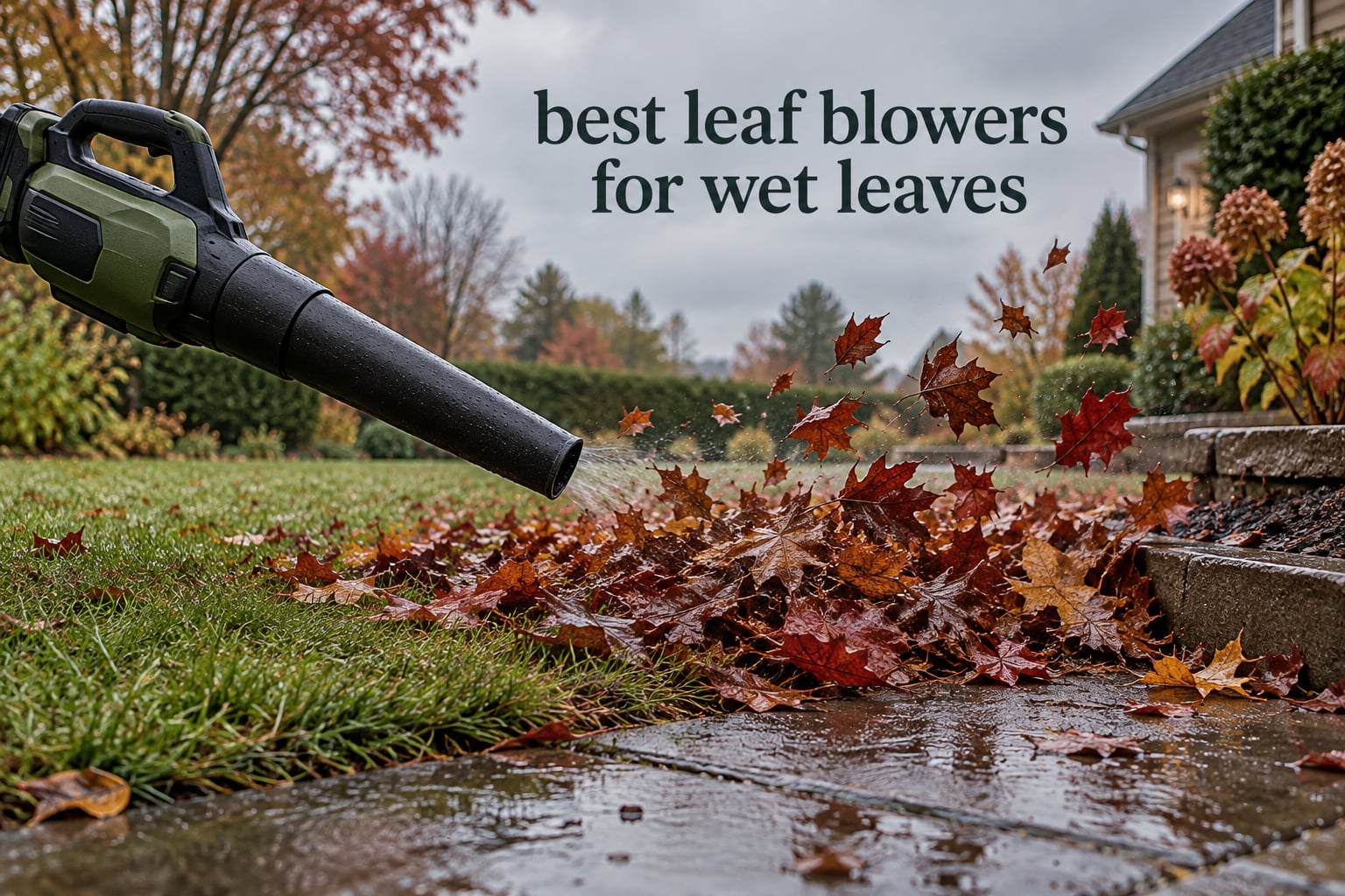 best leaf blowers for wet leaves