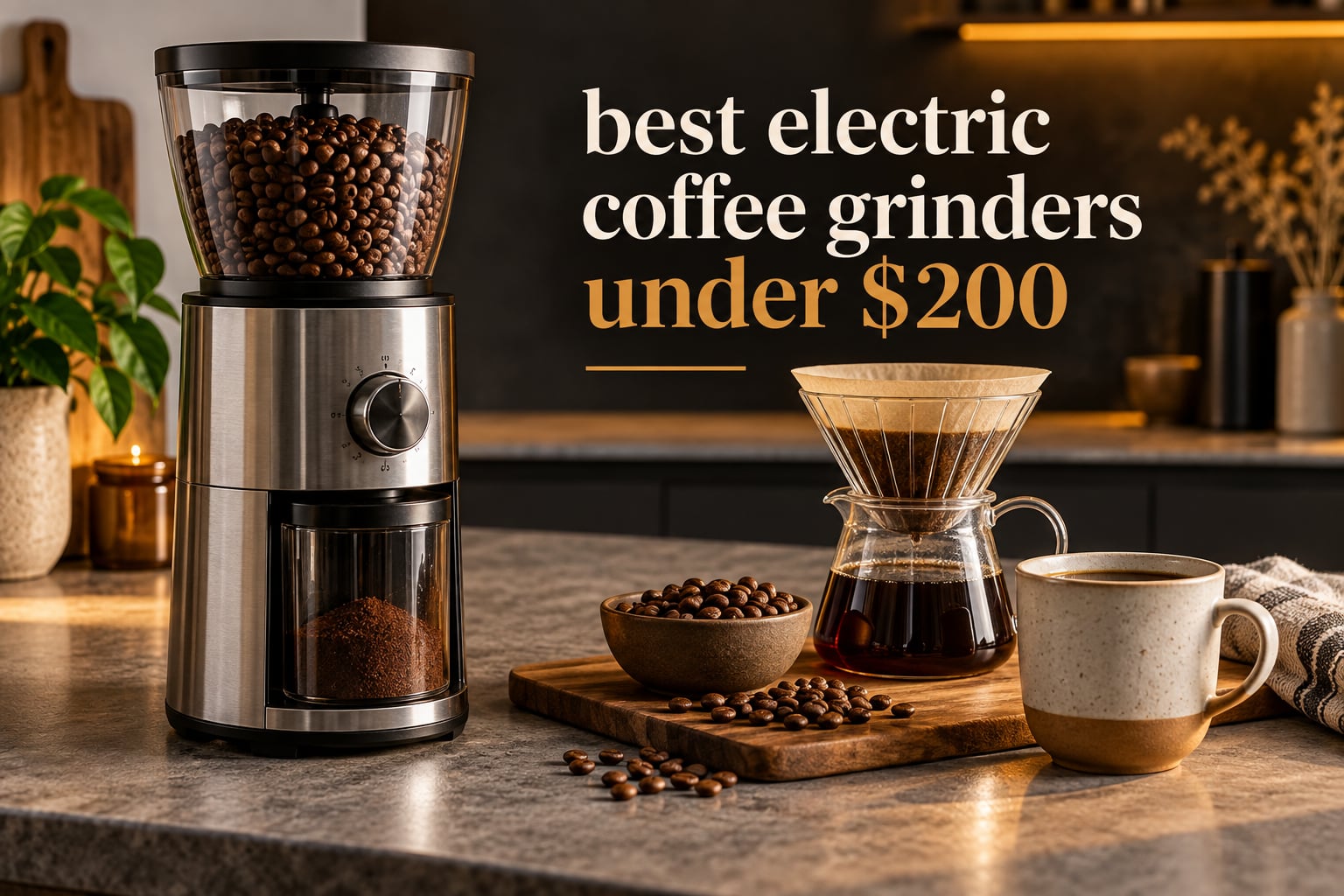 best electric coffee grinders under $200