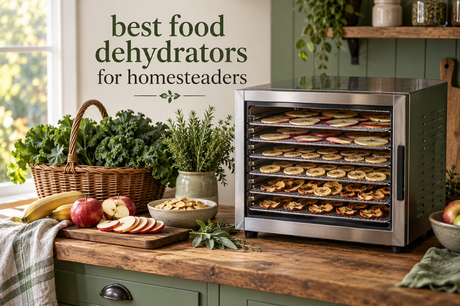 best food dehydrators for homesteaders