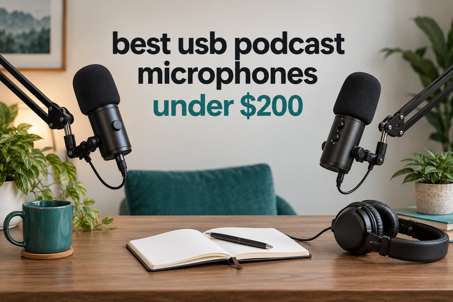 best usb podcast microphones under $200