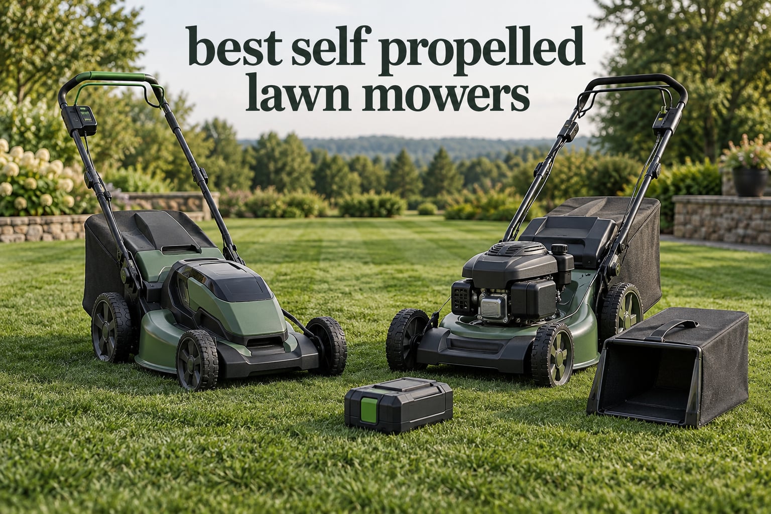 best self propelled lawn mowers