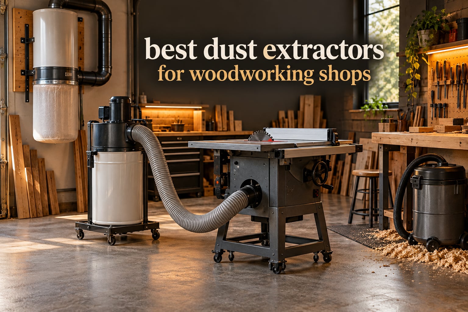best dust extractors for woodworking shops