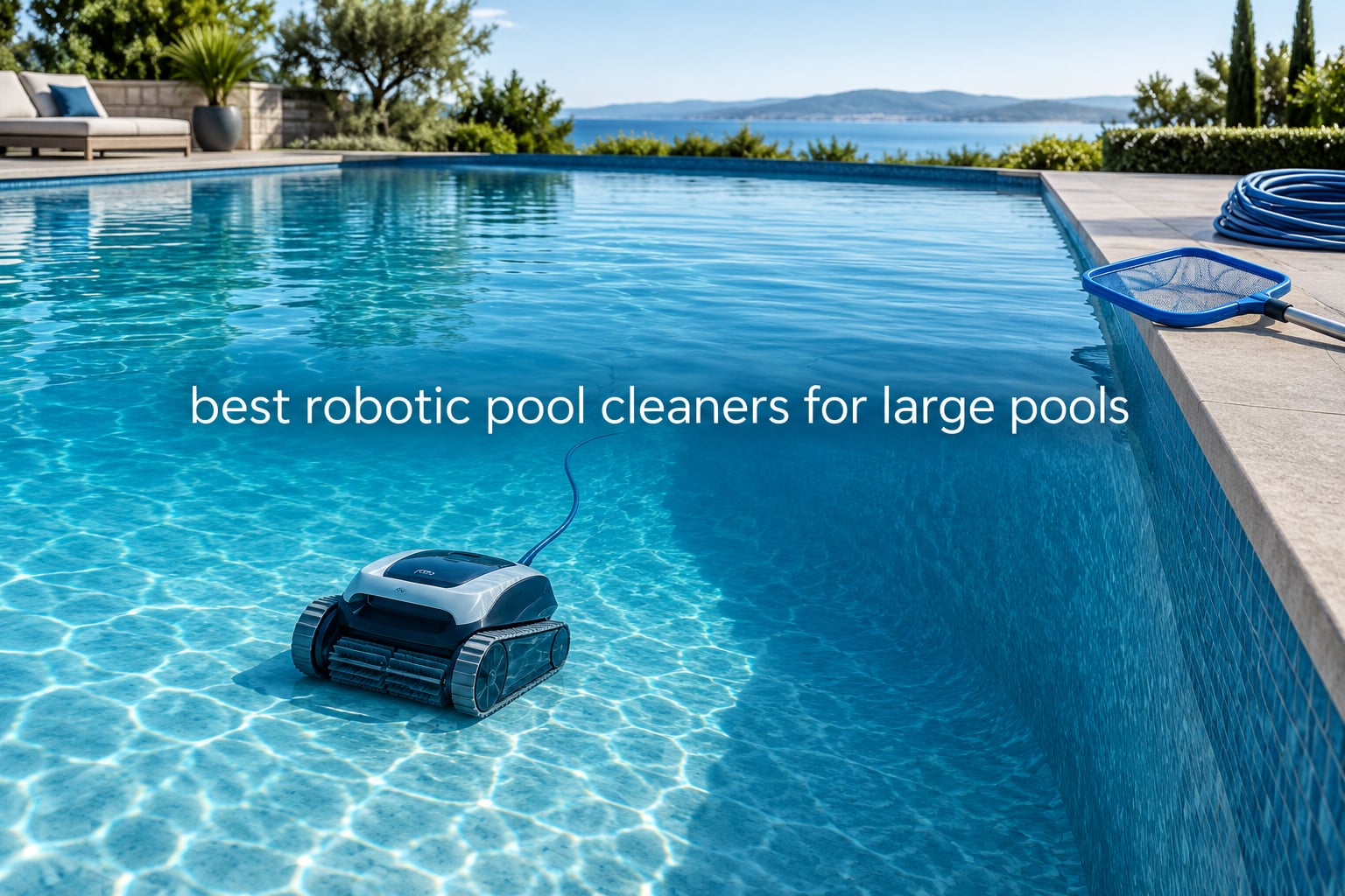 best robotic pool cleaners for large pools