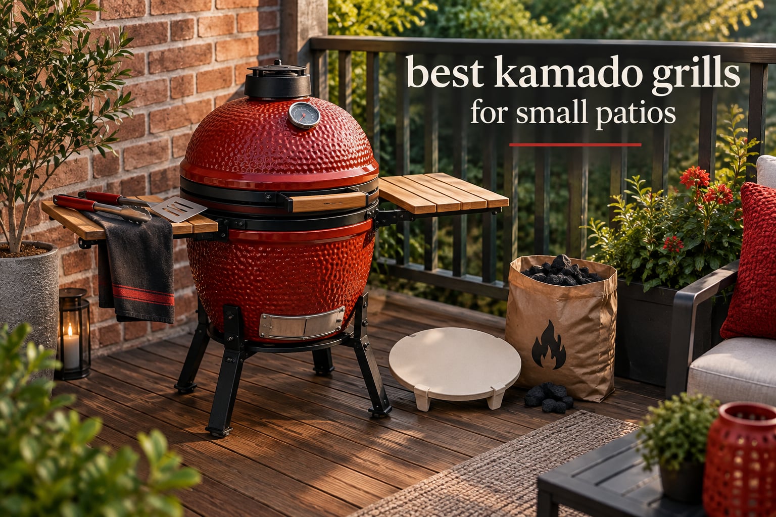 best kamado grills for small patios