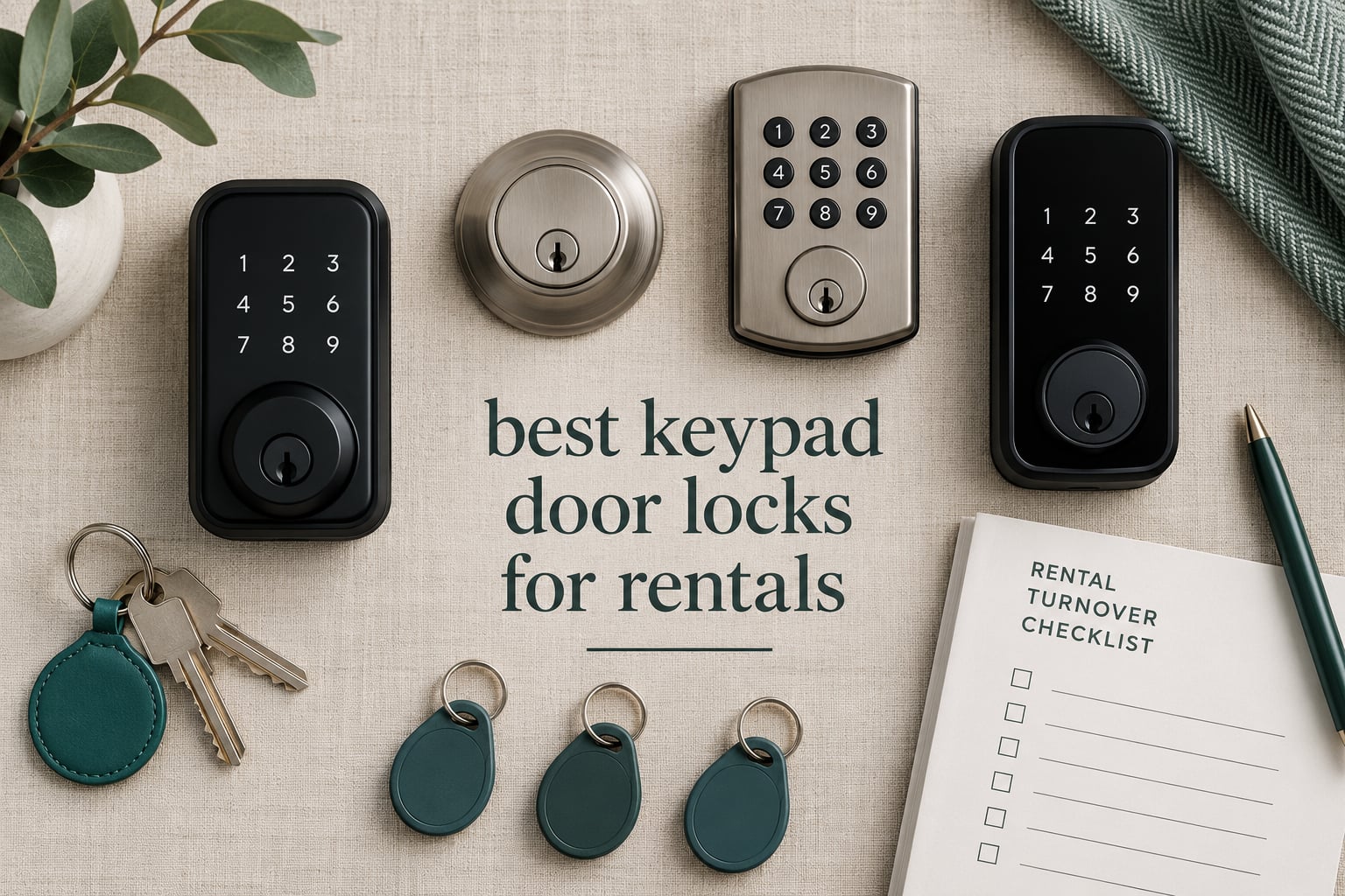 best keypad door locks for rentals