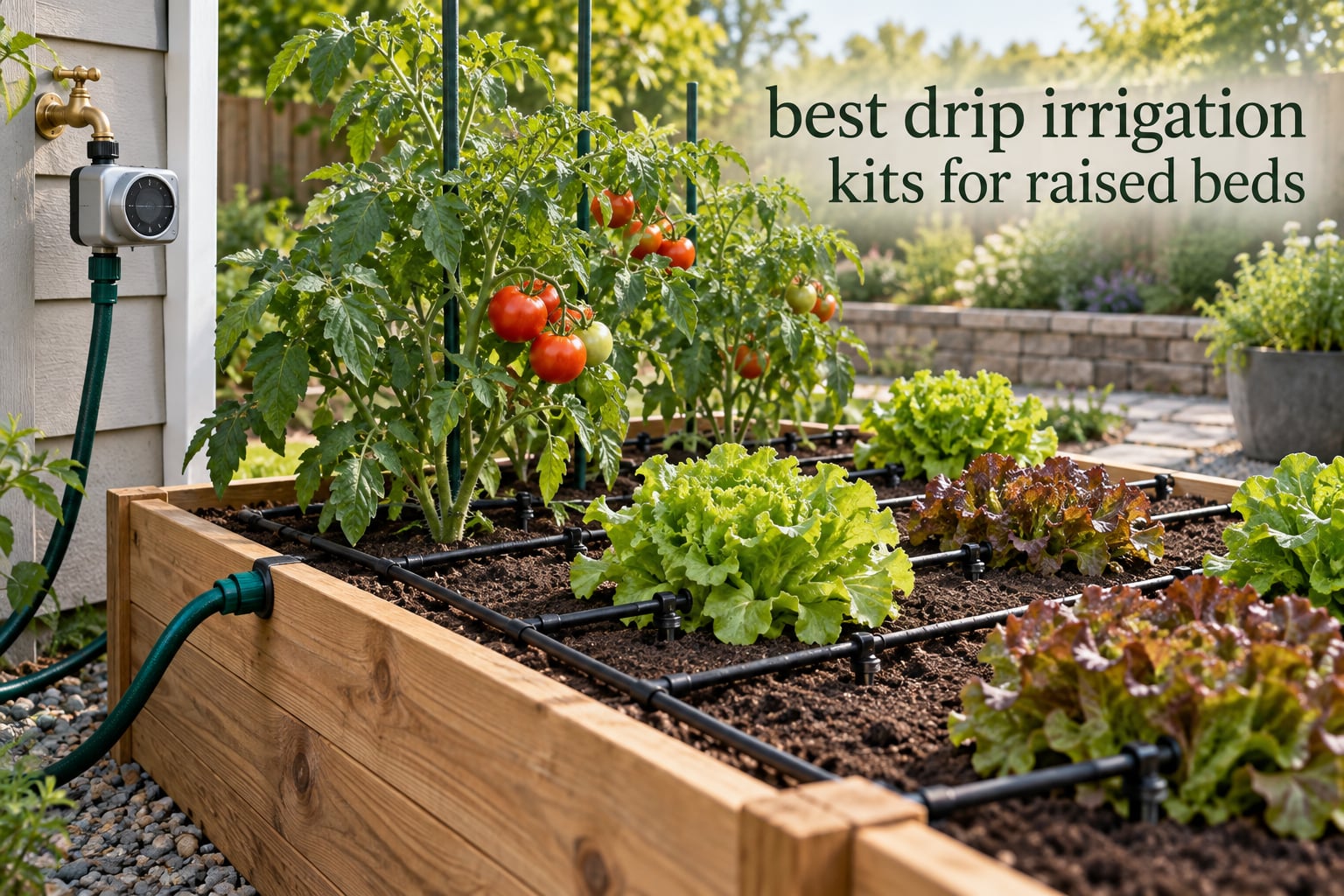 best drip irrigation kits for raised beds