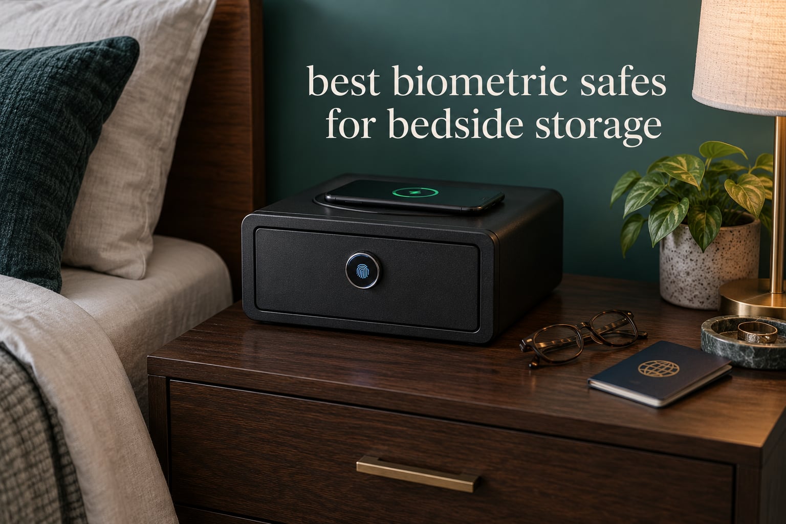 best biometric safes for bedside storage