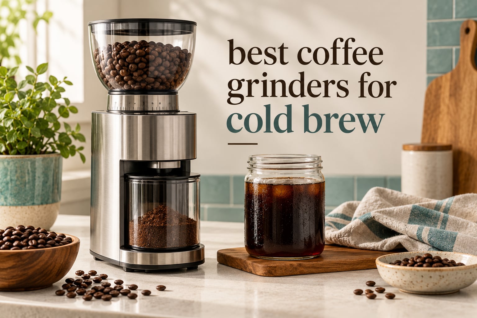 best coffee grinders for cold brew