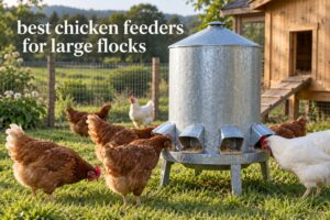 best chicken feeders for large flocks